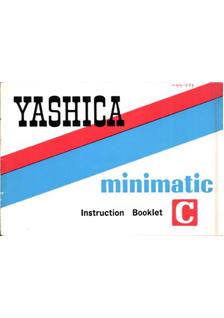 Yashica Minimatic-C manual. Camera Instructions.